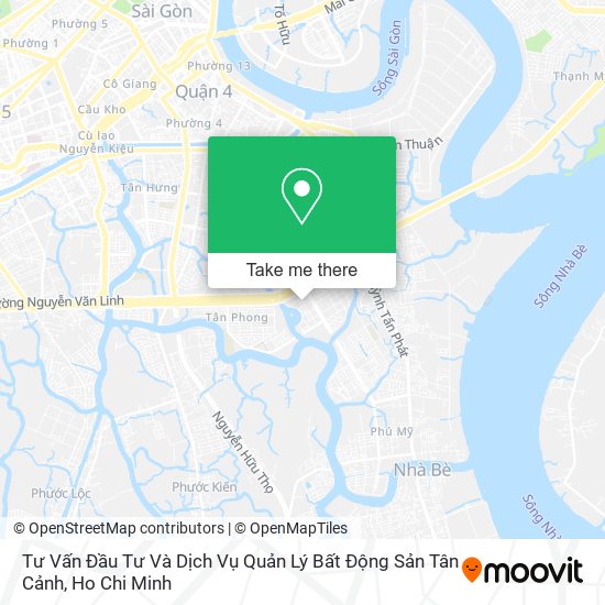 Tư Vấn Đầu Tư Và Dịch Vụ Quản Lý Bất Động Sản Tân Cảnh map