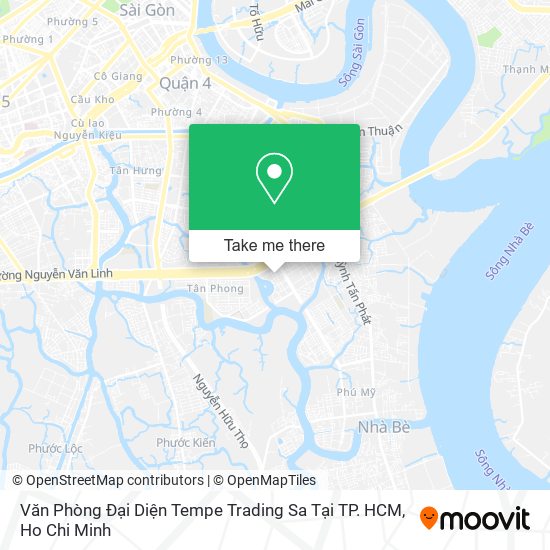 Văn Phòng Đại Diện Tempe Trading Sa Tại TP. HCM map