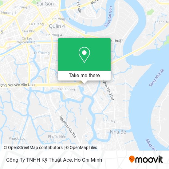 Công Ty TNHH Kỹ Thuật Ace map