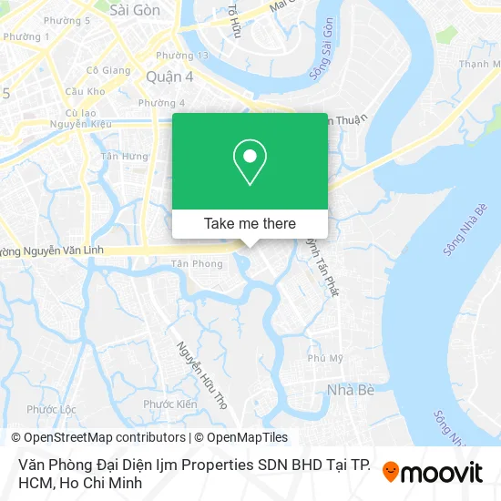 Văn Phòng Đại Diện Ijm Properties SDN BHD Tại TP. HCM map