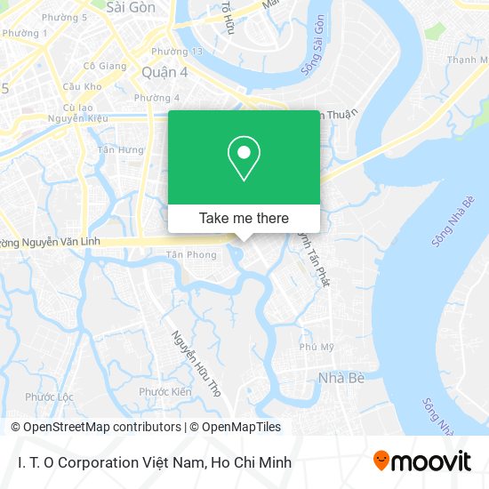 I. T. O Corporation Việt Nam map