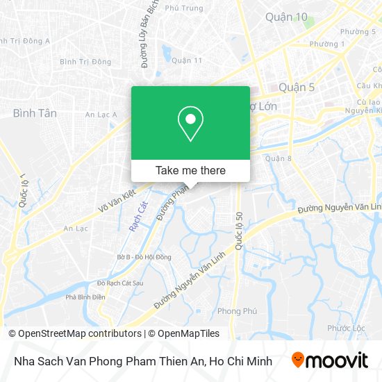 Nha Sach Van Phong Pham Thien An map