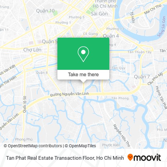 Tan Phat Real Estate Transaction Floor map