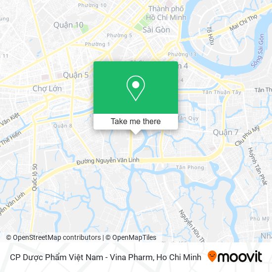 CP Dược Phẩm Việt Nam - Vina Pharm map