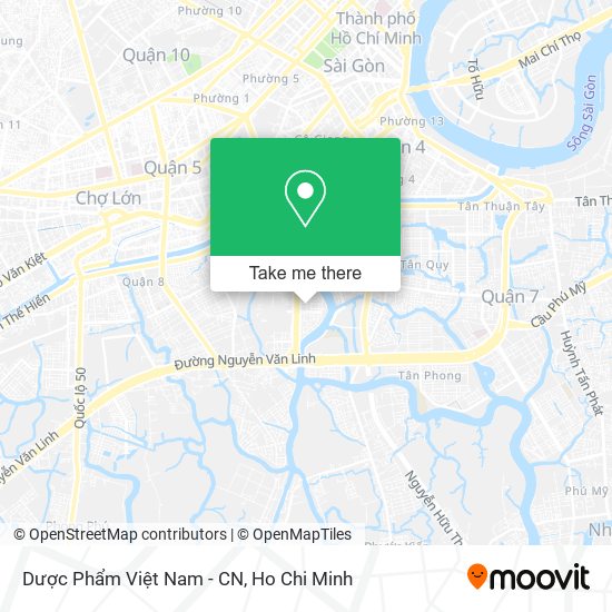 Dược Phẩm Việt Nam - CN map