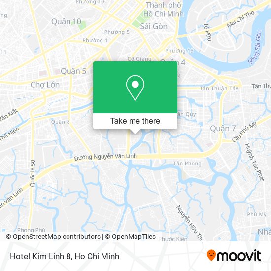 Hotel Kim Linh 8 map