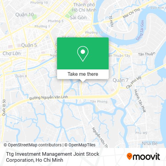 Ttg Investment Management Joint Stock Corporation map