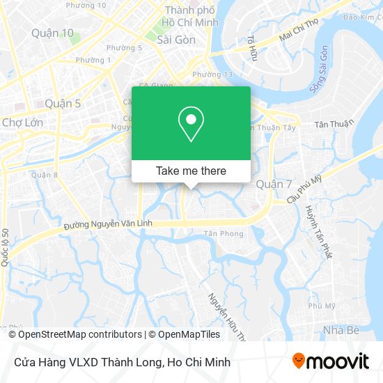 Cửa Hàng VLXD Thành Long map