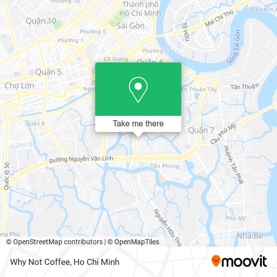 Why Not Coffee map