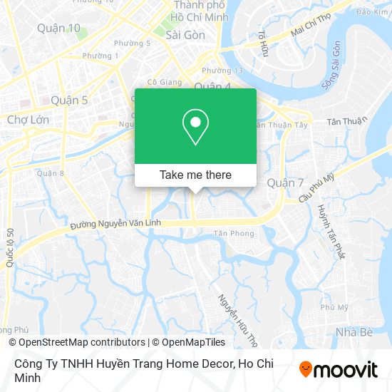 Công Ty TNHH Huyền Trang Home Decor map