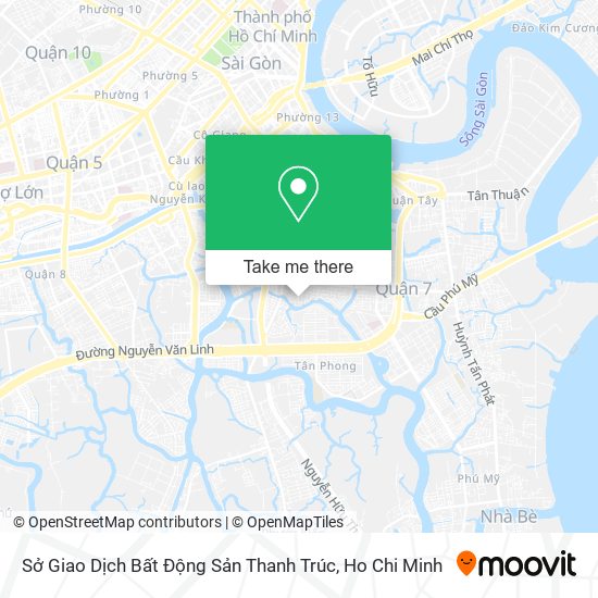 Sở Giao Dịch Bất Động Sản Thanh Trúc map