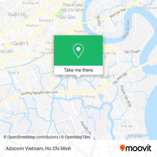 Adzoom Vietnam map