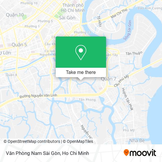 Văn Phòng Nam Sài Gòn map