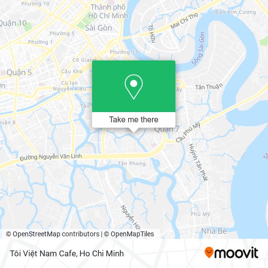 Tôi Việt Nam Cafe map
