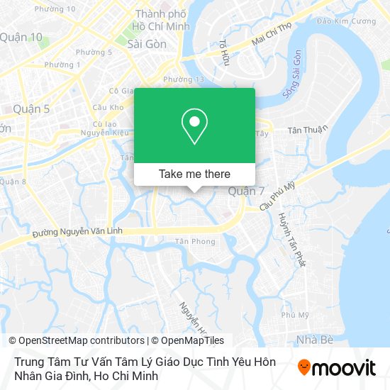 Trung Tâm Tư Vấn Tâm Lý Giáo Dục Tình Yêu Hôn Nhân Gia Đình map