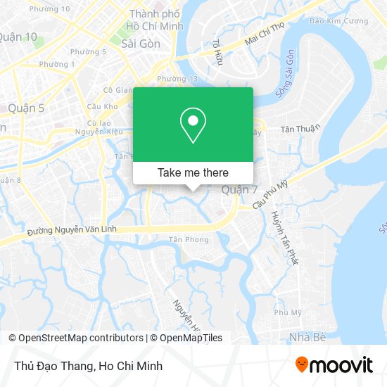 Thủ Đạo Thang map