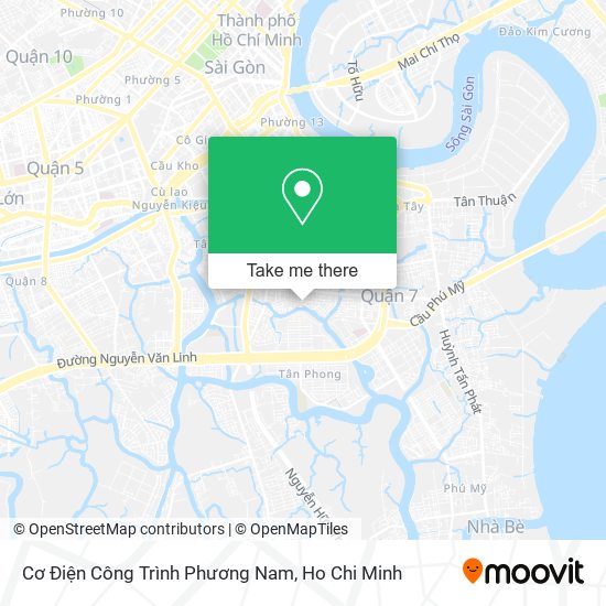 Cơ Điện Công Trình Phương Nam map