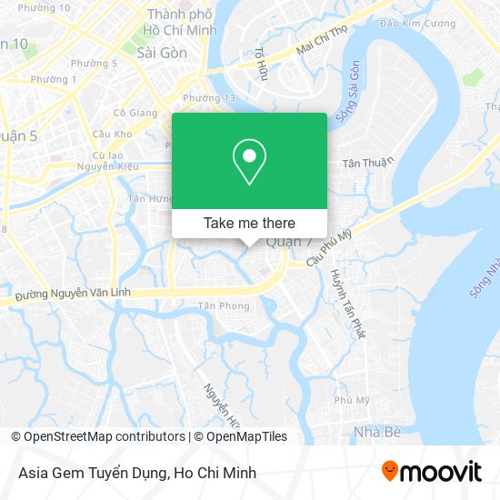 Asia Gem Tuyển Dụng map