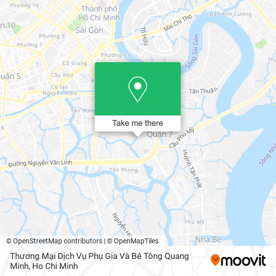 Thương Mại Dịch Vụ Phụ Gia Và Bê Tông Quang Minh map