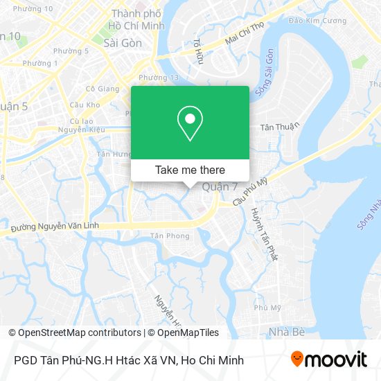 PGD Tân Phú-NG.H Htác Xã VN map