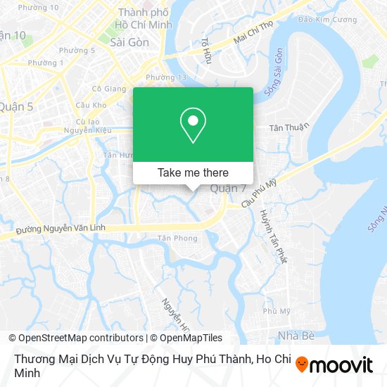 Thương Mại Dịch Vụ Tự Động Huy Phú Thành map