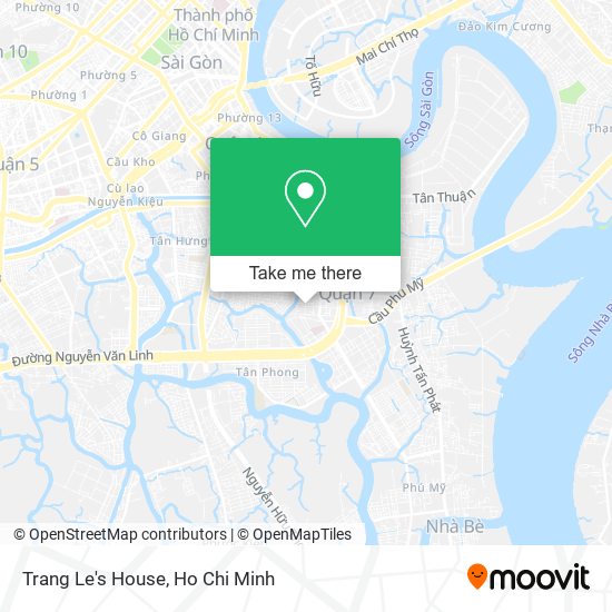 Trang Le's House map