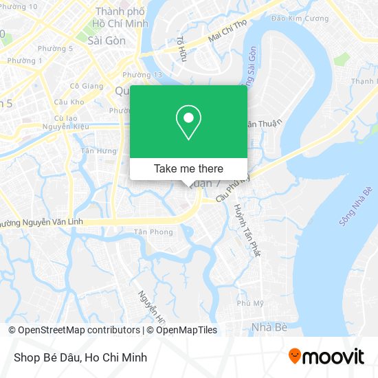 Shop Bé Dâu map
