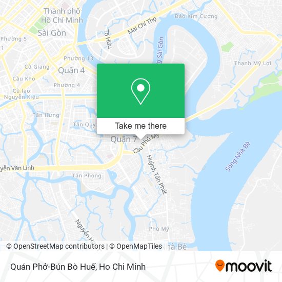Quán Phở-Bún Bò Huế map