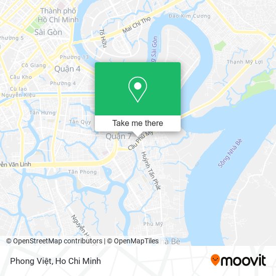 Phong Việt map