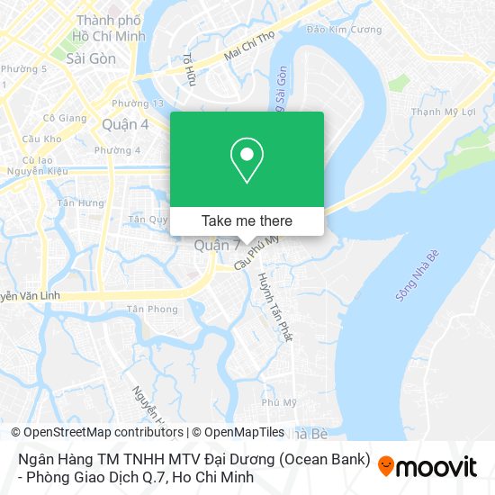 Ngân Hàng TM TNHH MTV Đại Dương (Ocean Bank) - Phòng Giao Dịch Q.7 map