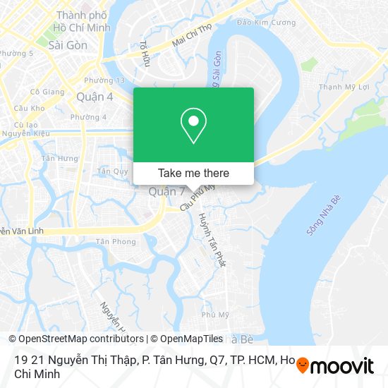 19 21 Nguyễn Thị Thập, P. Tân Hưng, Q7, TP. HCM map