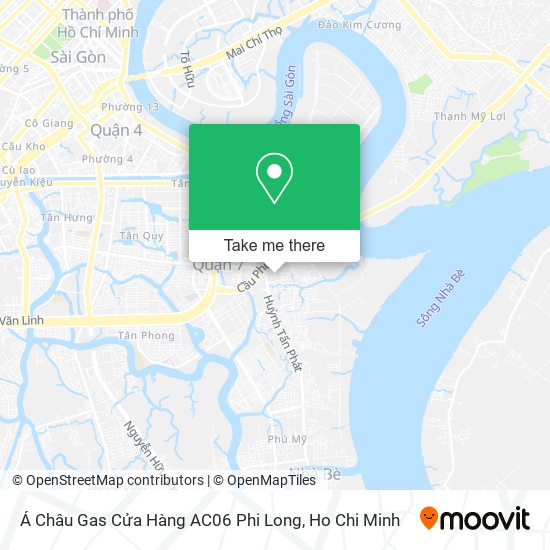 Á Châu Gas Cửa Hàng AC06 Phi Long map