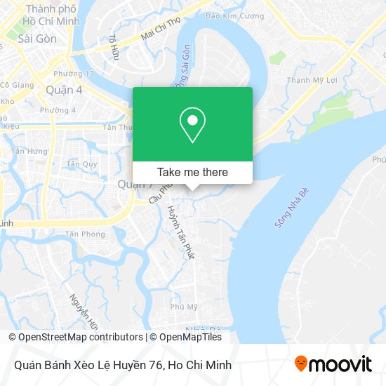 Quán Bánh Xèo Lệ Huyền 76 map