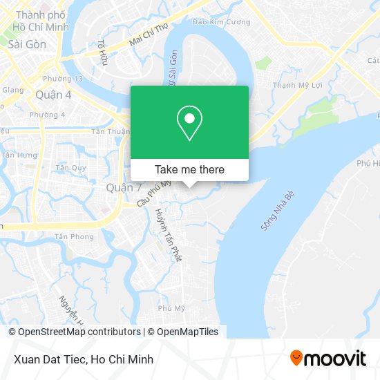 Xuan Dat Tiec map
