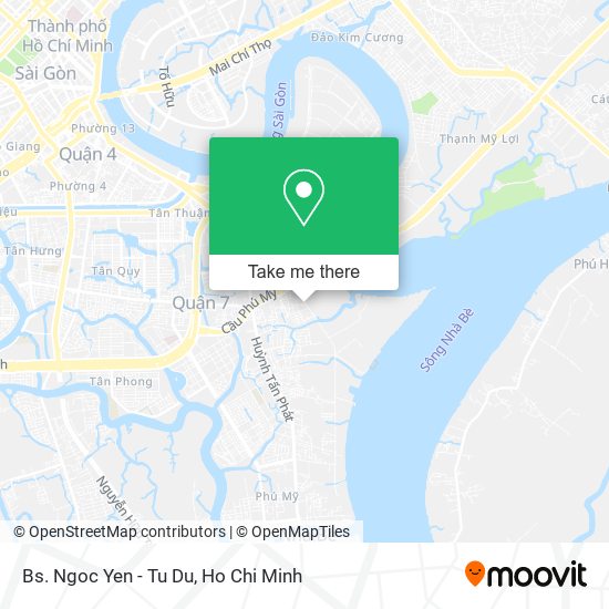 Bs. Ngoc Yen - Tu Du map