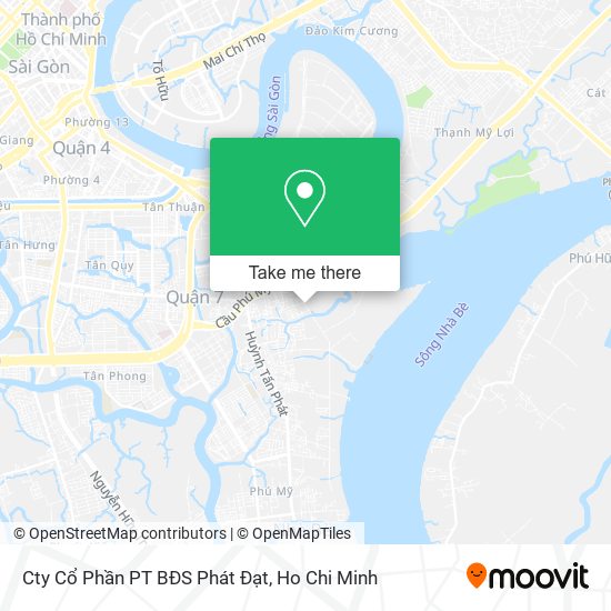 Cty Cổ Phần PT BĐS Phát Đạt map