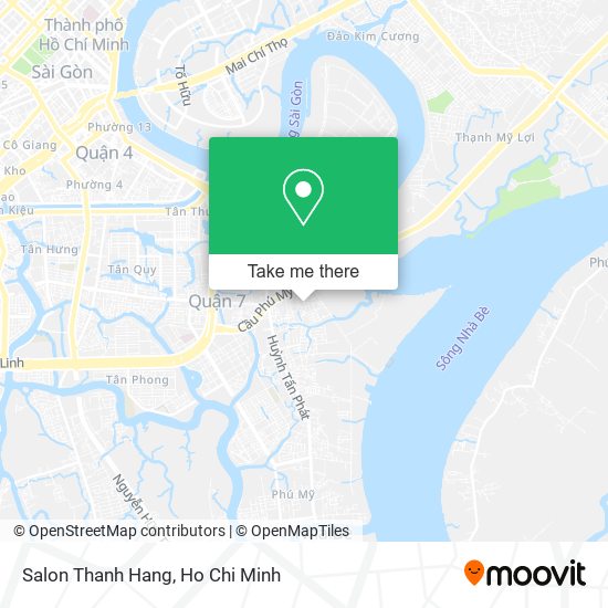 Salon Thanh Hang map