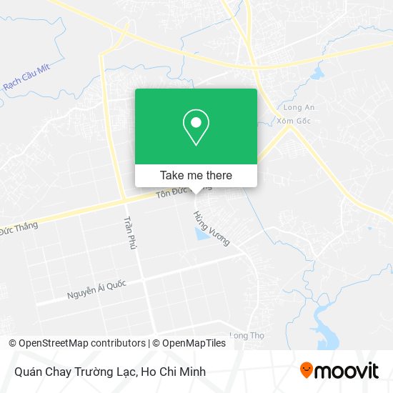 Quán Chay Trường Lạc map
