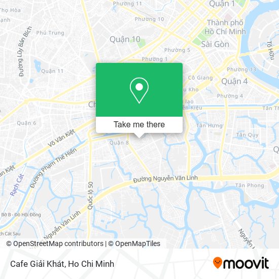 Cafe Giải Khát map