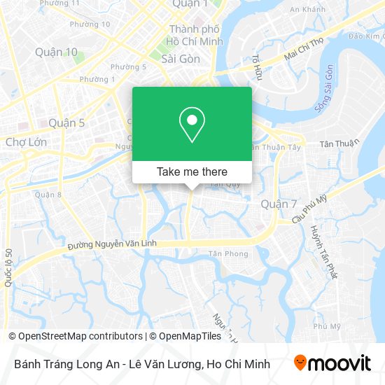 Bánh Tráng Long An - Lê Văn Lương map