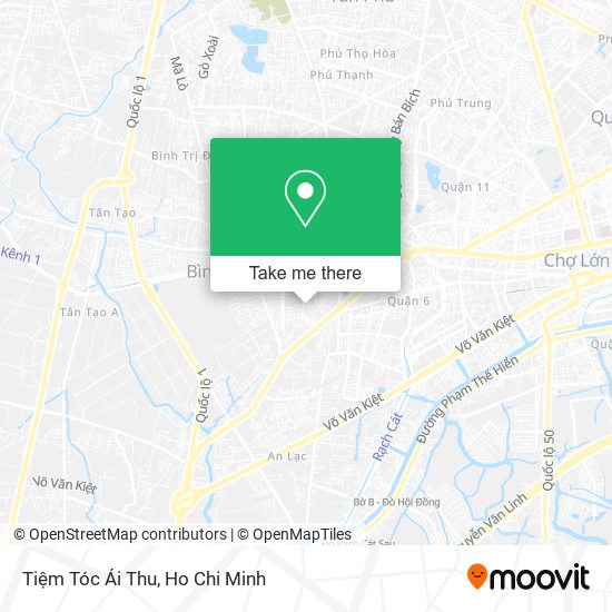 Tiệm Tóc Ái Thu map