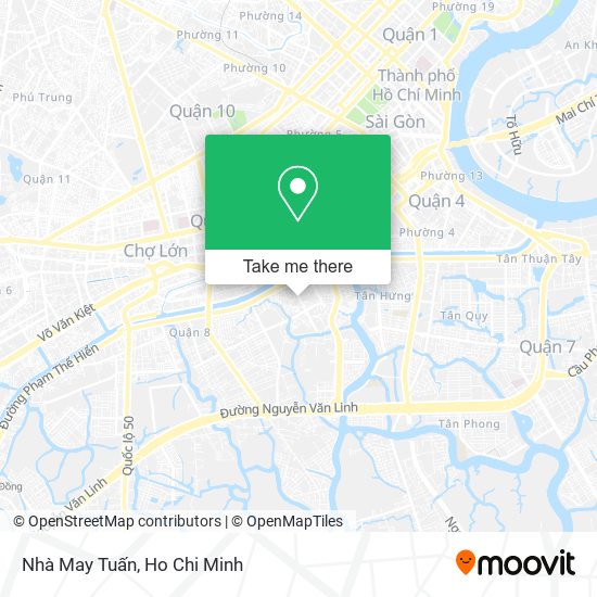 Nhà May Tuấn map