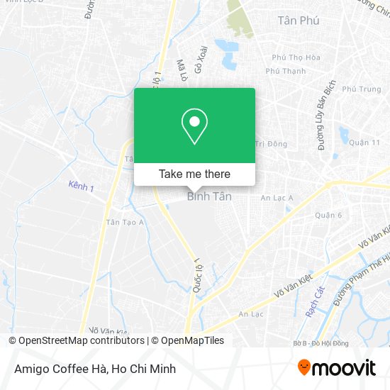 Amigo Coffee Hà map