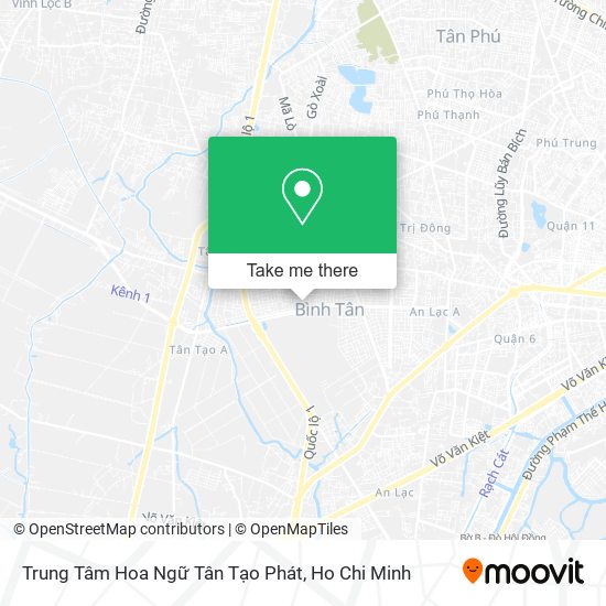 Trung Tâm Hoa Ngữ Tân Tạo Phát map