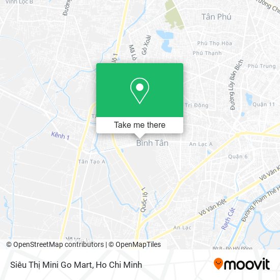 Siêu Thị Mini Go Mart map