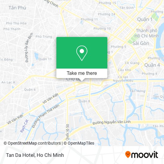 Tan Da Hotel map