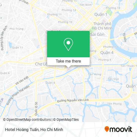 Hotel Hoàng Tuấn map