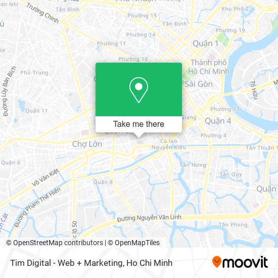 Tim Digital - Web + Marketing map