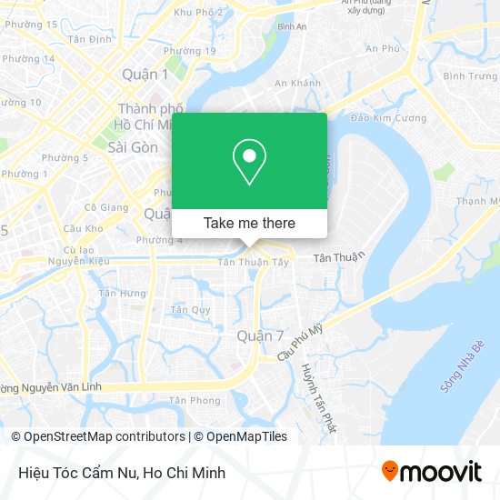 Hiệu Tóc Cẩm Nu map