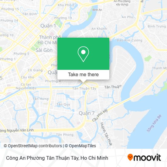 Công An Phường Tân Thuận Tây map